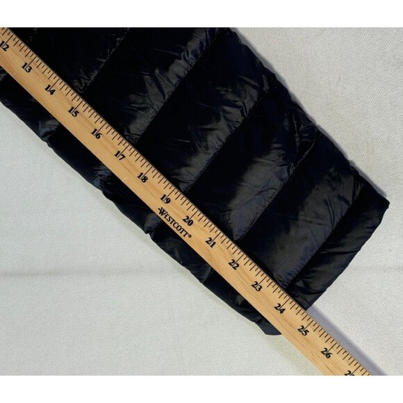 New Andrew Marc Black Premium Down Filled Puffer Packable Coat Zip Pocket Sz XL - Picture 12 of 16